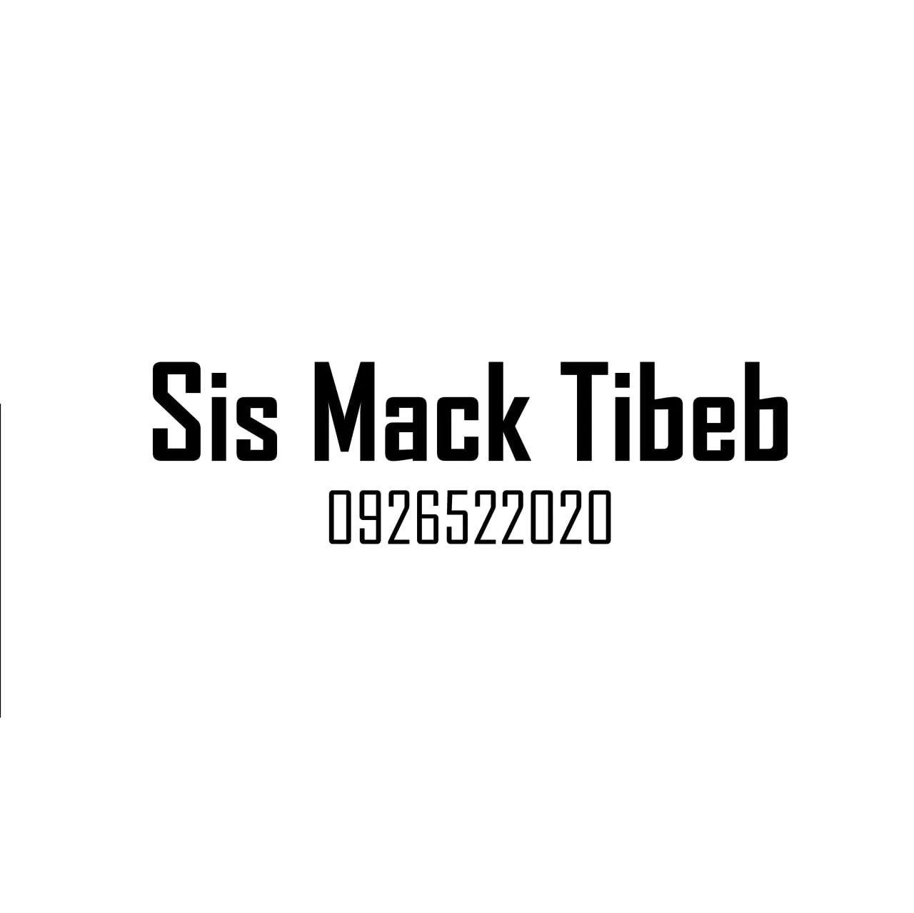 Sis Mack Tibeb