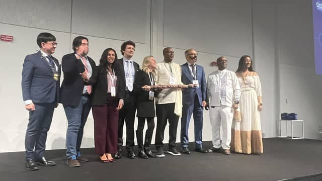Ethiopia officially receives FIATA talking stick to host the 101st world congress in Addis Ababa