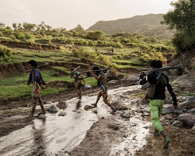 Heavy fighting in Menz leaves civilians dead and injured